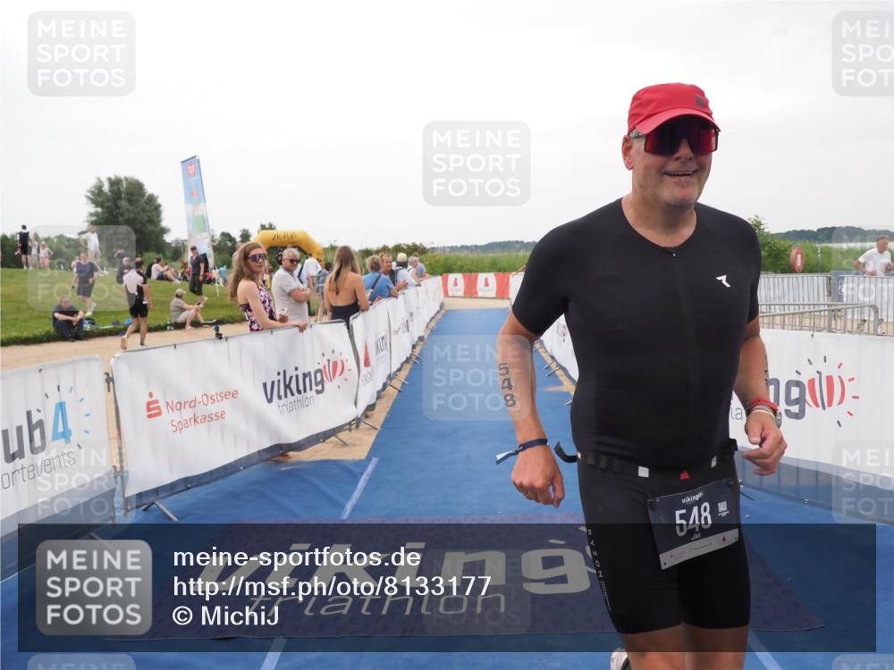 22.06.2025 - Viking Triathlon MichiJ http://msf.ph/oto/8133177 22.06.2025 15:53:53 Ziel 46, 548 meine-sportfotos.de