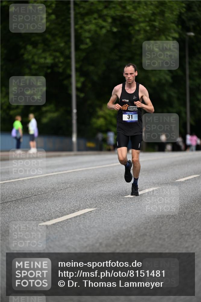 29.06.2025 - hella hamburg halbmarathon Dr. Thomas Lammeyer http://msf.ph/oto/8151481 29.06.2025 09:40:00 Kennedybrücke 31 meine-sportfotos.de