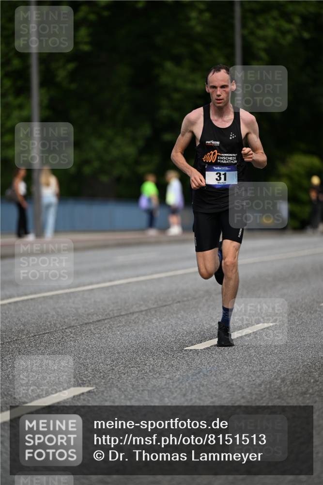 29.06.2025 - hella hamburg halbmarathon Dr. Thomas Lammeyer http://msf.ph/oto/8151513 29.06.2025 09:40:01 Kennedybrücke 31 meine-sportfotos.de