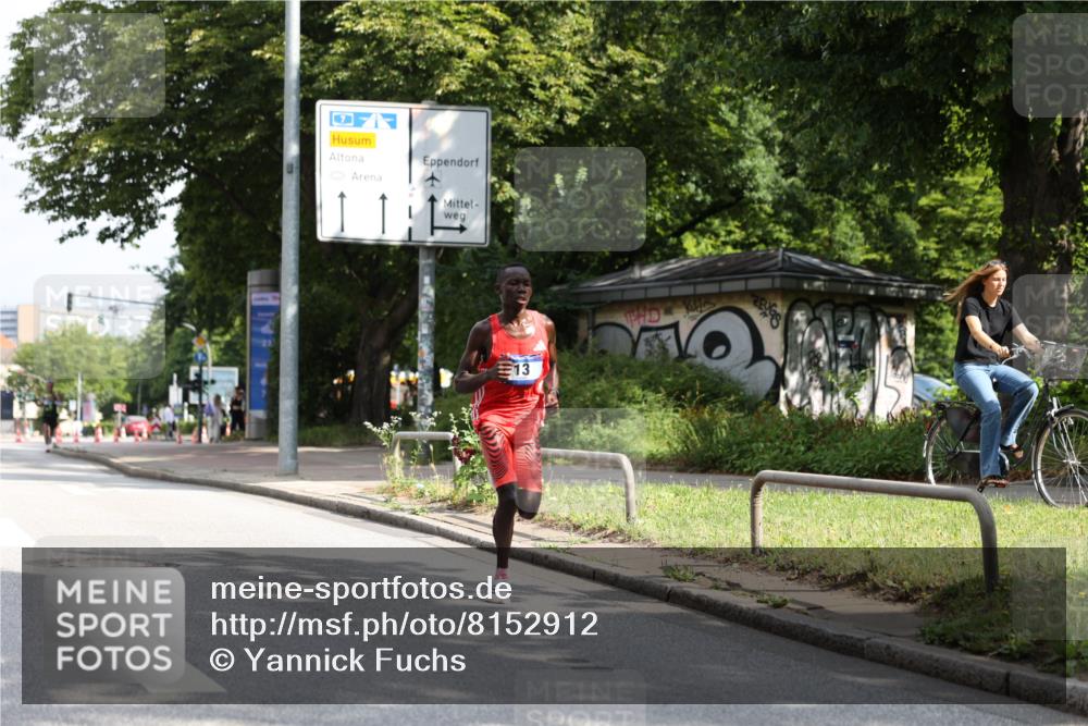 29.06.2025 - hella hamburg halbmarathon Yannick Fuchs http://msf.ph/oto/8152912 29.06.2025 10:00:06 20KM 6, 13, 15 meine-sportfotos.de