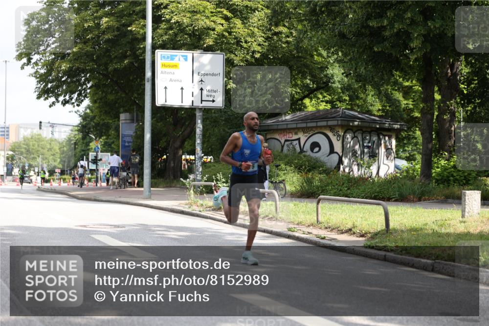 29.06.2025 - hella hamburg halbmarathon Yannick Fuchs http://msf.ph/oto/8152989 29.06.2025 10:00:31 20KM 8, 15, 20, 58, 59 meine-sportfotos.de