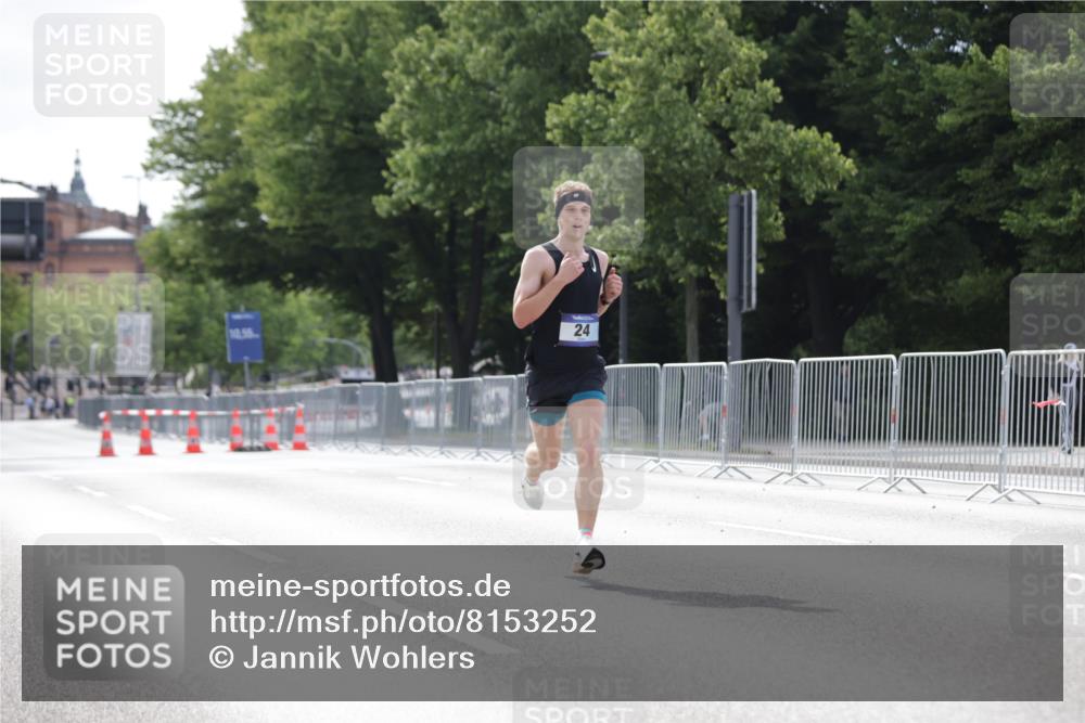 29.06.2025 - hella hamburg halbmarathon Jannik Wohlers http://msf.ph/oto/8153252 29.06.2025 09:32:57 Lombardsbrücke 24 meine-sportfotos.de