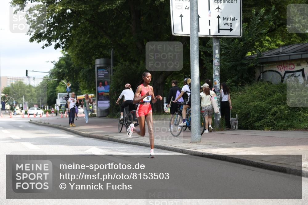 29.06.2025 - hella hamburg halbmarathon Yannick Fuchs http://msf.ph/oto/8153503 29.06.2025 10:06:08 20KM 48 meine-sportfotos.de