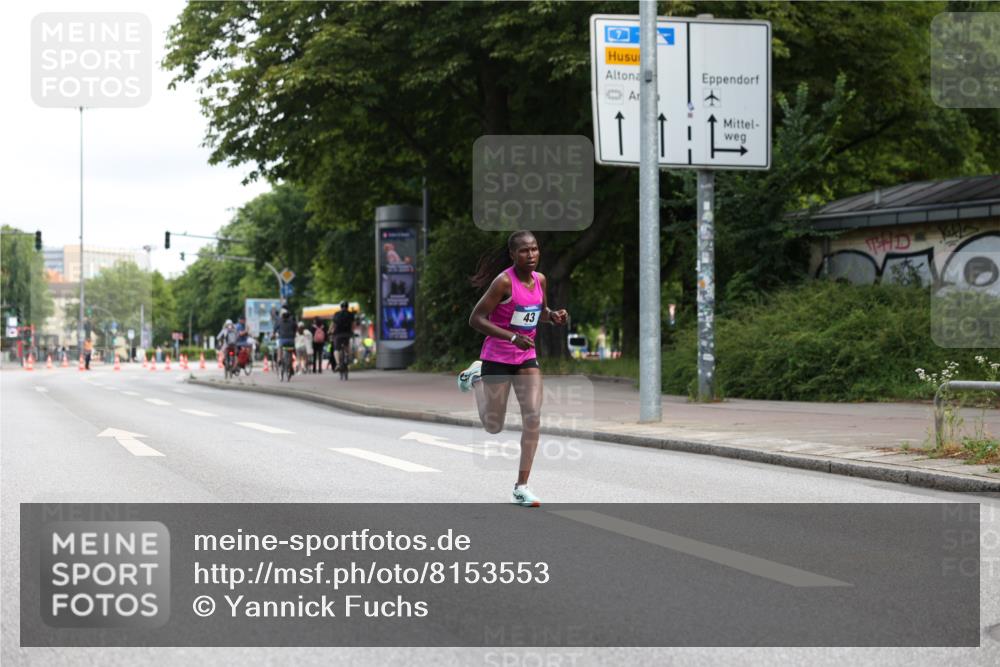 29.06.2025 - hella hamburg halbmarathon Yannick Fuchs http://msf.ph/oto/8153553 29.06.2025 10:06:36 20KM 43 meine-sportfotos.de