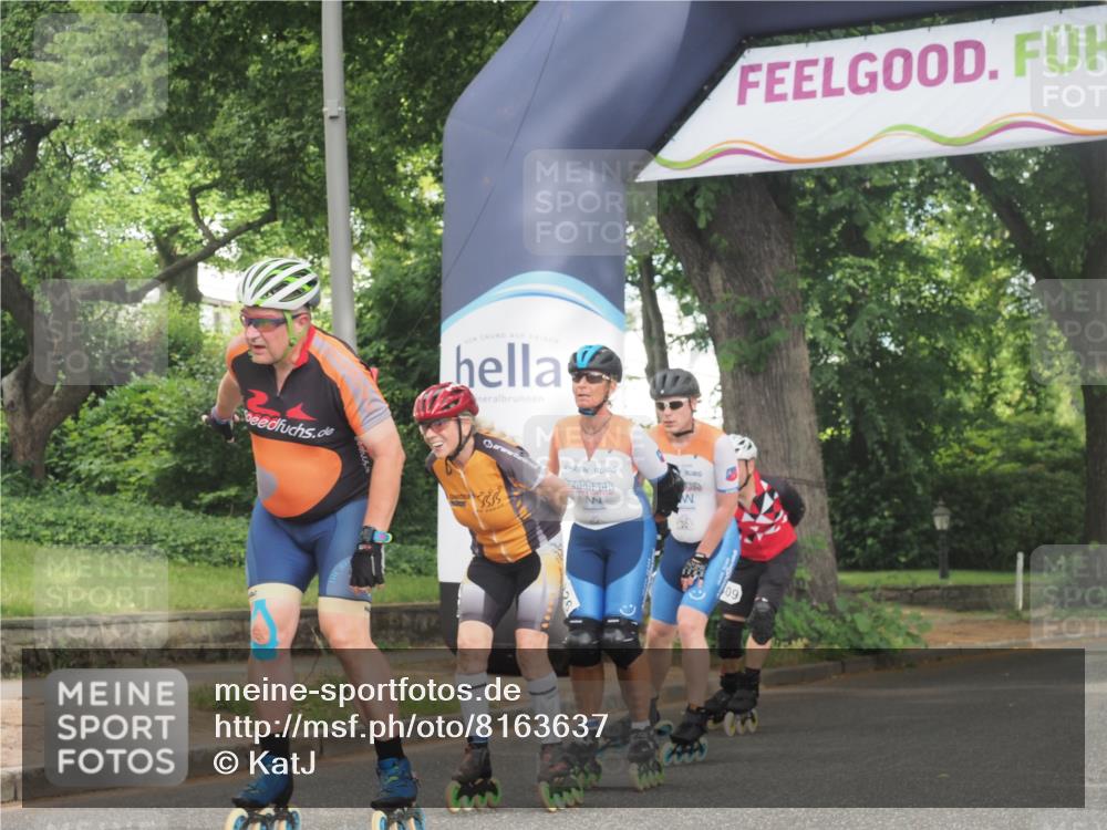 29.06.2025 - hella hamburg halbmarathon KatJ http://msf.ph/oto/8163637 29.06.2025 09:13:33 Zwischen KM18-KM19  meine-sportfotos.de