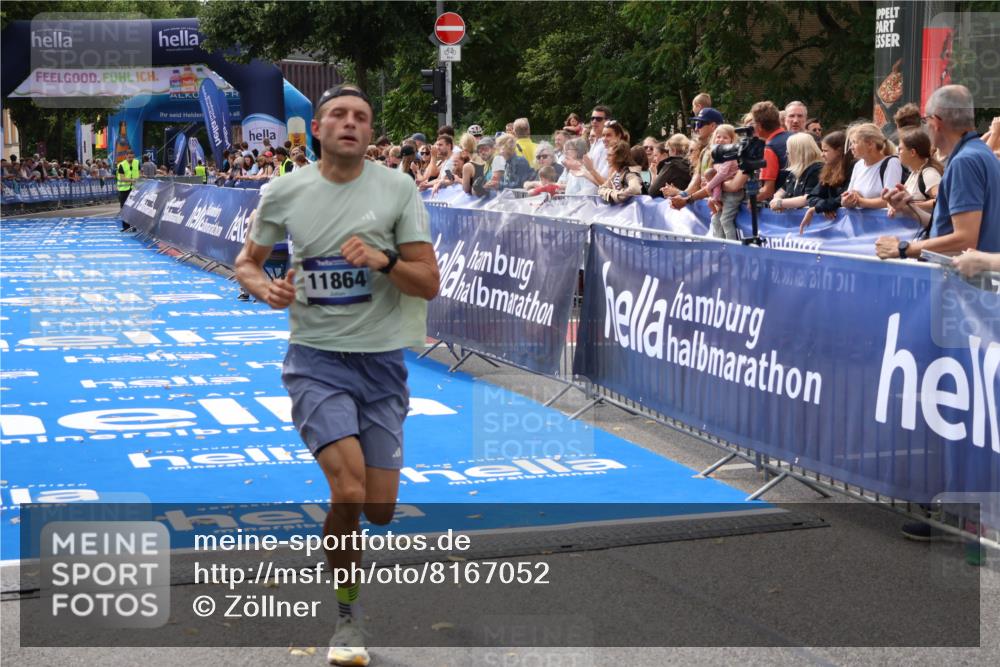 29.06.2025 - hella hamburg halbmarathon Zöllner http://msf.ph/oto/8167052 29.06.2025 10:16:43 Ziel 11864 meine-sportfotos.de