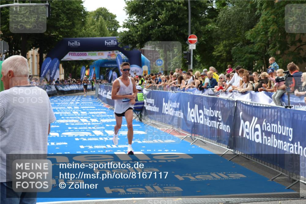 29.06.2025 - hella hamburg halbmarathon Zöllner http://msf.ph/oto/8167117 29.06.2025 10:17:04 Ziel 16529 meine-sportfotos.de