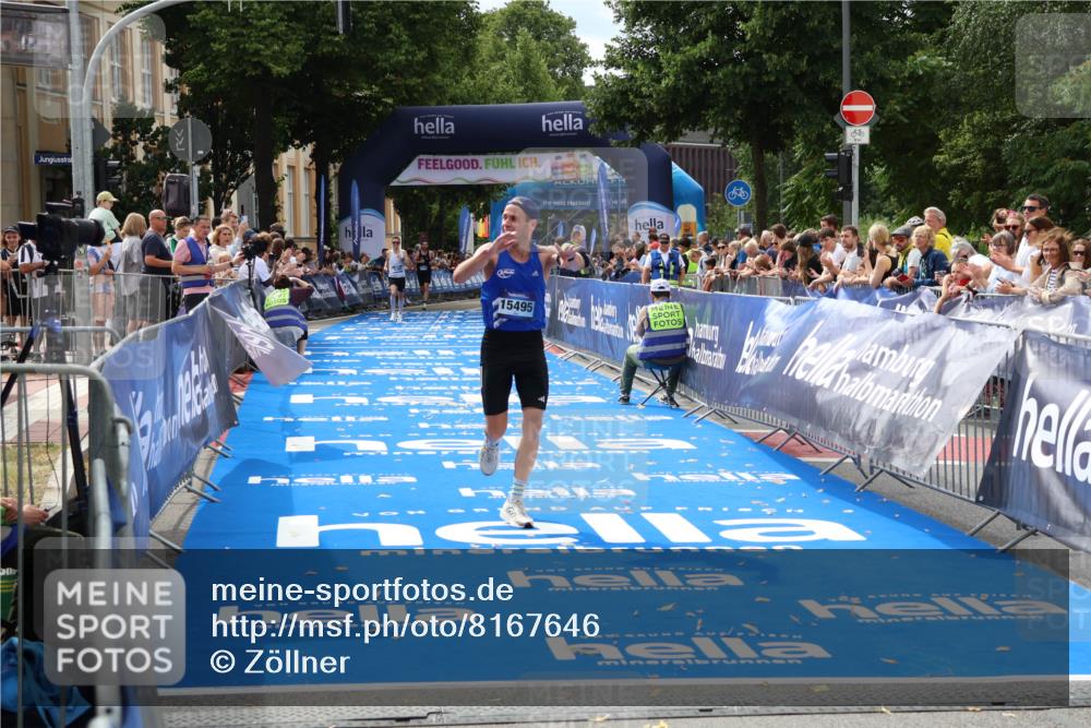 29.06.2025 - hella hamburg halbmarathon Zöllner http://msf.ph/oto/8167646 29.06.2025 10:18:50 Ziel 6380, 15495 meine-sportfotos.de