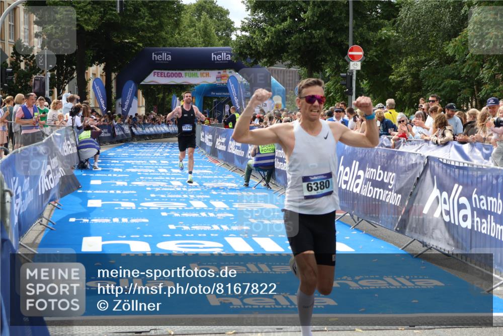 29.06.2025 - hella hamburg halbmarathon Zöllner http://msf.ph/oto/8167822 29.06.2025 10:18:59 Ziel 6380, 11342 meine-sportfotos.de