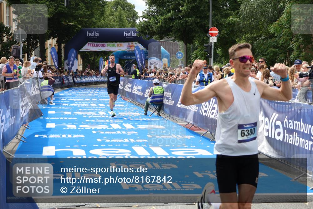 29.06.2025 - hella hamburg halbmarathon Zöllner http://msf.ph/oto/8167842 29.06.2025 10:18:59 Ziel 6380, 11342 meine-sportfotos.de