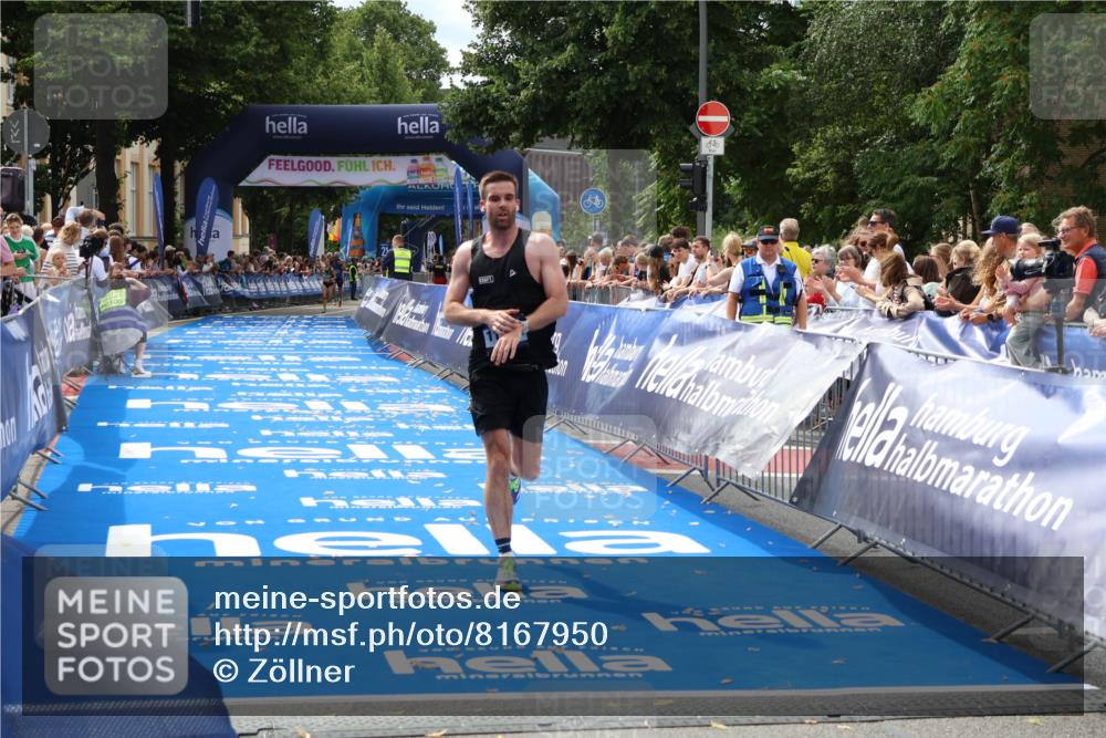 29.06.2025 - hella hamburg halbmarathon Zöllner http://msf.ph/oto/8167950 29.06.2025 10:19:01 Ziel 11342 meine-sportfotos.de