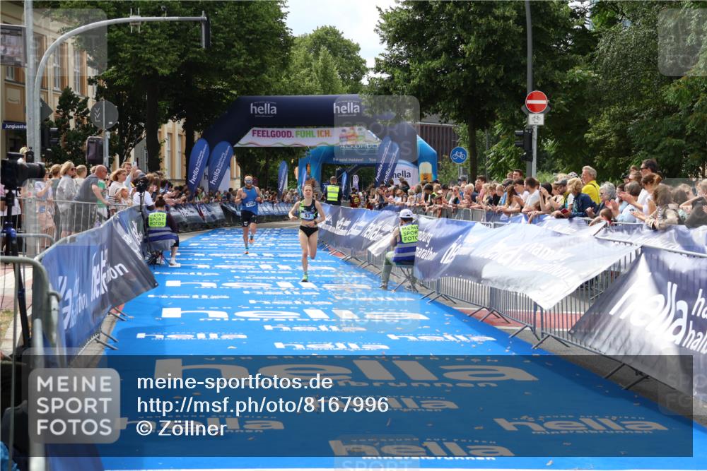 29.06.2025 - hella hamburg halbmarathon Zöllner http://msf.ph/oto/8167996 29.06.2025 10:19:10 Ziel 53, 2144 meine-sportfotos.de