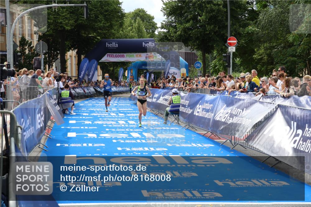 29.06.2025 - hella hamburg halbmarathon Zöllner http://msf.ph/oto/8168008 29.06.2025 10:19:11 Ziel 53, 2144 meine-sportfotos.de