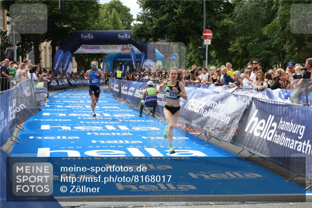 29.06.2025 - hella hamburg halbmarathon Zöllner http://msf.ph/oto/8168017 29.06.2025 10:19:13 Ziel 53, 2144 meine-sportfotos.de