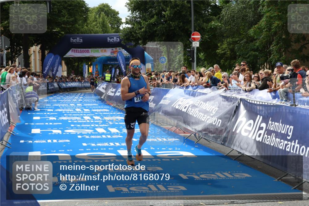 29.06.2025 - hella hamburg halbmarathon Zöllner http://msf.ph/oto/8168079 29.06.2025 10:19:15 Ziel 2144 meine-sportfotos.de
