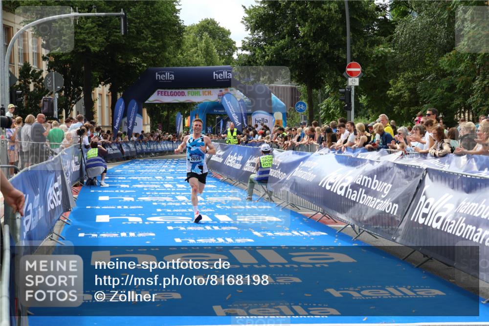 29.06.2025 - hella hamburg halbmarathon Zöllner http://msf.ph/oto/8168198 29.06.2025 10:19:31 Ziel 2659 meine-sportfotos.de