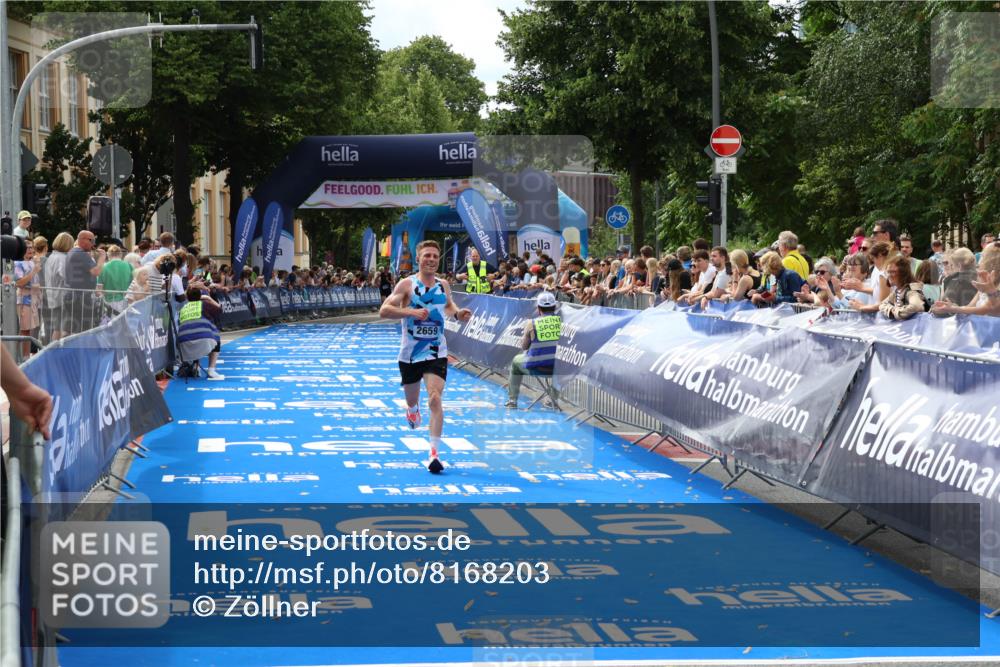 29.06.2025 - hella hamburg halbmarathon Zöllner http://msf.ph/oto/8168203 29.06.2025 10:19:31 Ziel 2659 meine-sportfotos.de