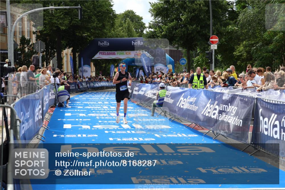29.06.2025 - hella hamburg halbmarathon Zöllner http://msf.ph/oto/8168287 29.06.2025 10:19:42 Ziel 19108 meine-sportfotos.de