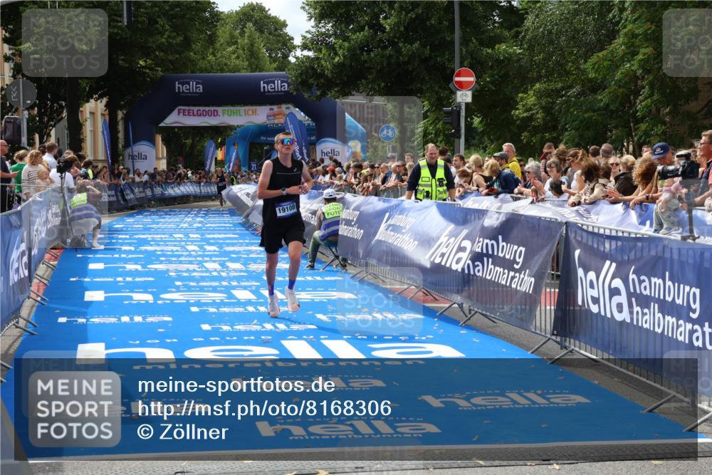 29.06.2025 - hella hamburg halbmarathon Zöllner http://msf.ph/oto/8168306 29.06.2025 10:19:43 Ziel 19108 meine-sportfotos.de