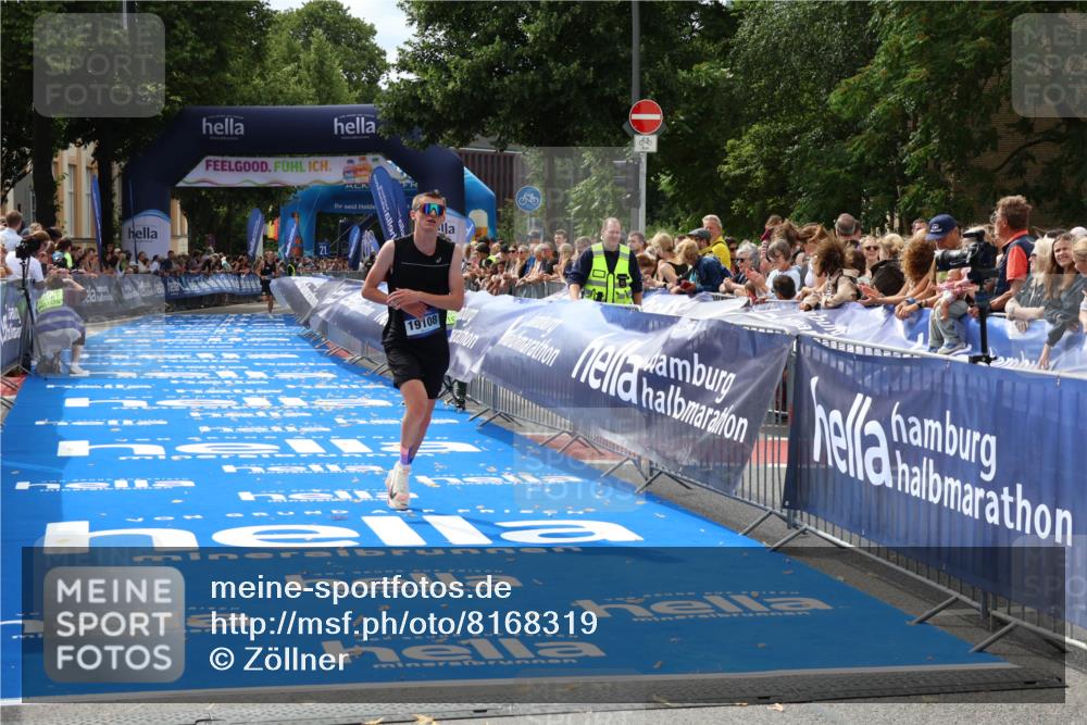 29.06.2025 - hella hamburg halbmarathon Zöllner http://msf.ph/oto/8168319 29.06.2025 10:19:43 Ziel 19108 meine-sportfotos.de