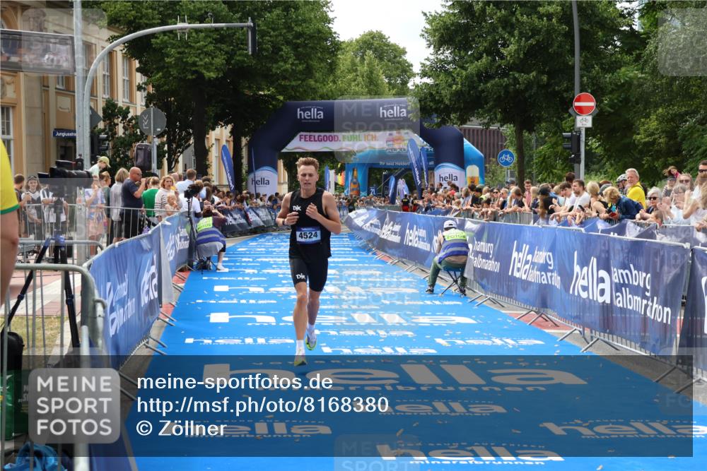 29.06.2025 - hella hamburg halbmarathon Zöllner http://msf.ph/oto/8168380 29.06.2025 10:19:53 Ziel 4524 meine-sportfotos.de