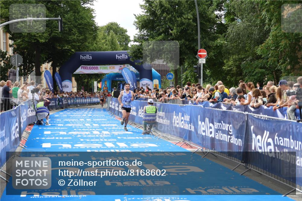 29.06.2025 - hella hamburg halbmarathon Zöllner http://msf.ph/oto/8168602 29.06.2025 10:20:09 Ziel 11829 meine-sportfotos.de