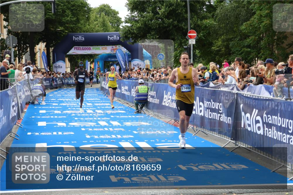 29.06.2025 - hella hamburg halbmarathon Zöllner http://msf.ph/oto/8169659 29.06.2025 10:20:56 Ziel 11210, 14766, 17402, 19075 meine-sportfotos.de