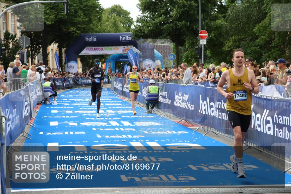 29.06.2025 - hella hamburg halbmarathon Zöllner http://msf.ph/oto/8169677 29.06.2025 10:20:57 Ziel 11210, 14766, 17402, 19075 meine-sportfotos.de