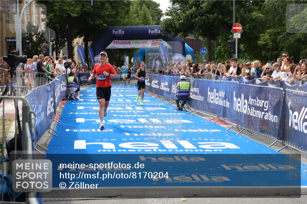 29.06.2025 - hella hamburg halbmarathon Zöllner http://msf.ph/oto/8170204 29.06.2025 10:21:37 Ziel 9442, 11965, 17856 meine-sportfotos.de