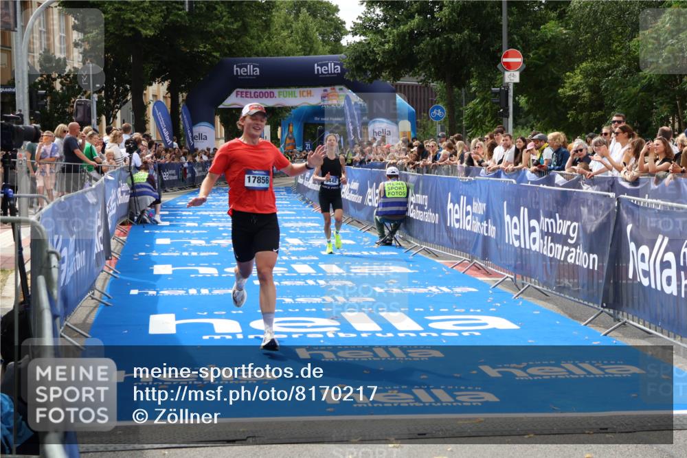 29.06.2025 - hella hamburg halbmarathon Zöllner http://msf.ph/oto/8170217 29.06.2025 10:21:38 Ziel 6559, 9442, 11965, 17856 meine-sportfotos.de