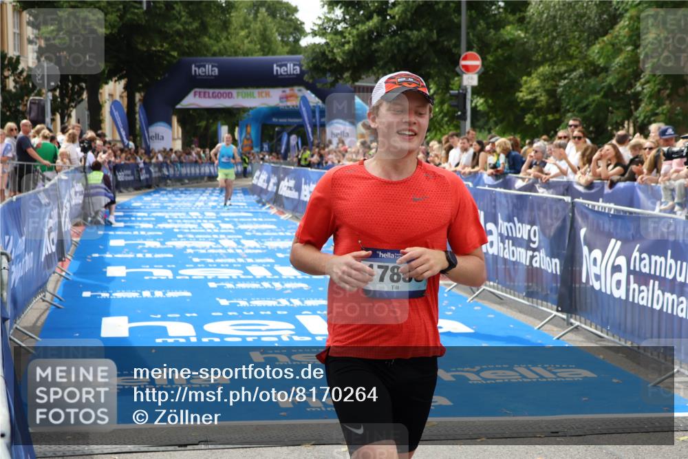 29.06.2025 - hella hamburg halbmarathon Zöllner http://msf.ph/oto/8170264 29.06.2025 10:21:40 Ziel 6559, 9442, 11965, 17856 meine-sportfotos.de