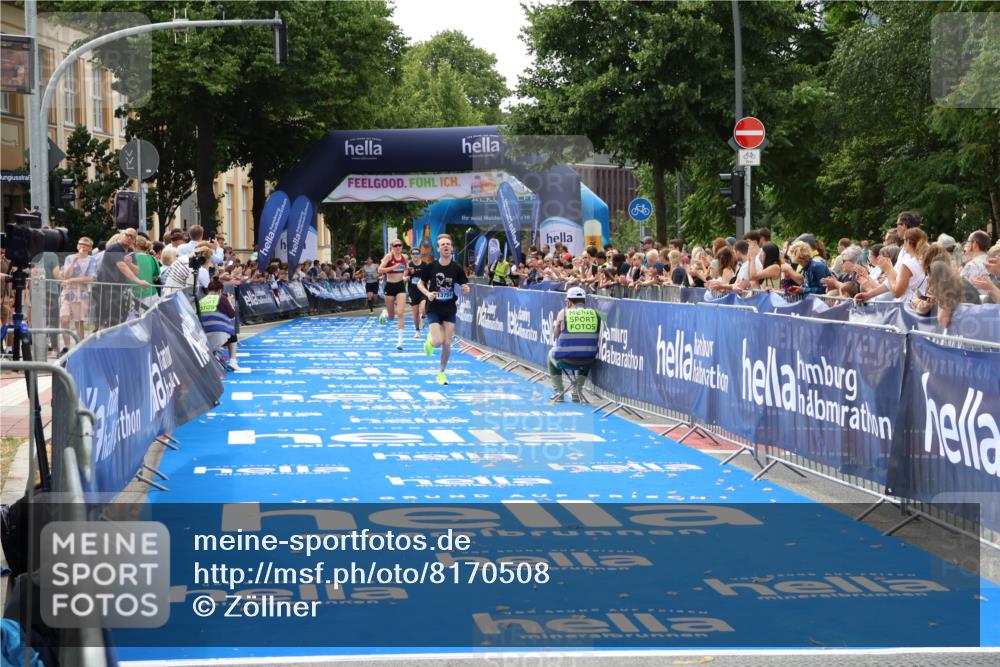 29.06.2025 - hella hamburg halbmarathon Zöllner http://msf.ph/oto/8170508 29.06.2025 10:22:04 Ziel 13751, 16068, 17886 meine-sportfotos.de