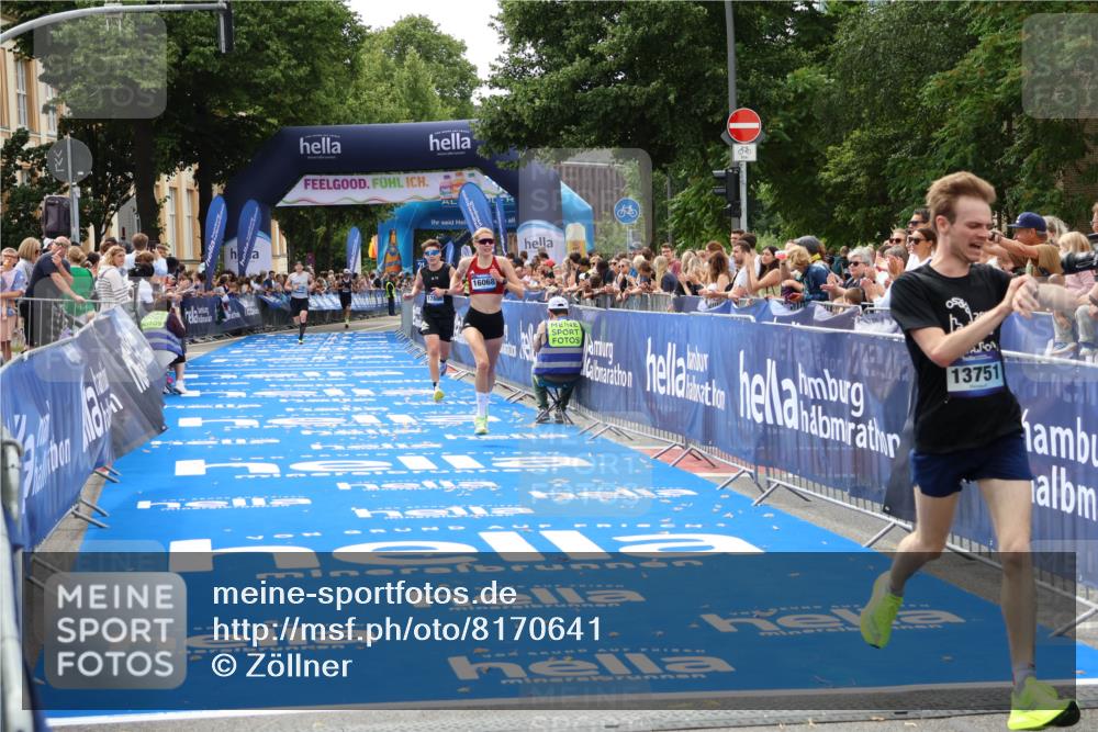 29.06.2025 - hella hamburg halbmarathon Zöllner http://msf.ph/oto/8170641 29.06.2025 10:22:07 Ziel 13751, 16068, 17886, 18693 meine-sportfotos.de