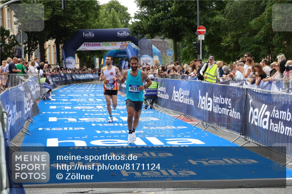 29.06.2025 - hella hamburg halbmarathon Zöllner http://msf.ph/oto/8171124 29.06.2025 10:22:28 Ziel 4571, 9475 meine-sportfotos.de