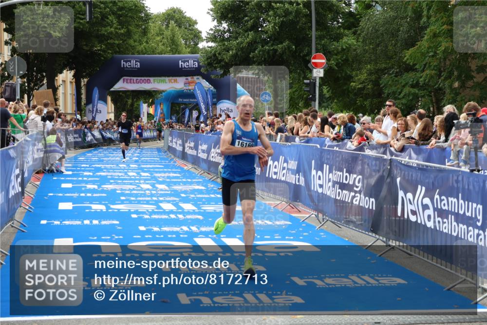 29.06.2025 - hella hamburg halbmarathon Zöllner http://msf.ph/oto/8172713 29.06.2025 10:23:39 Ziel 7834, 16169 meine-sportfotos.de