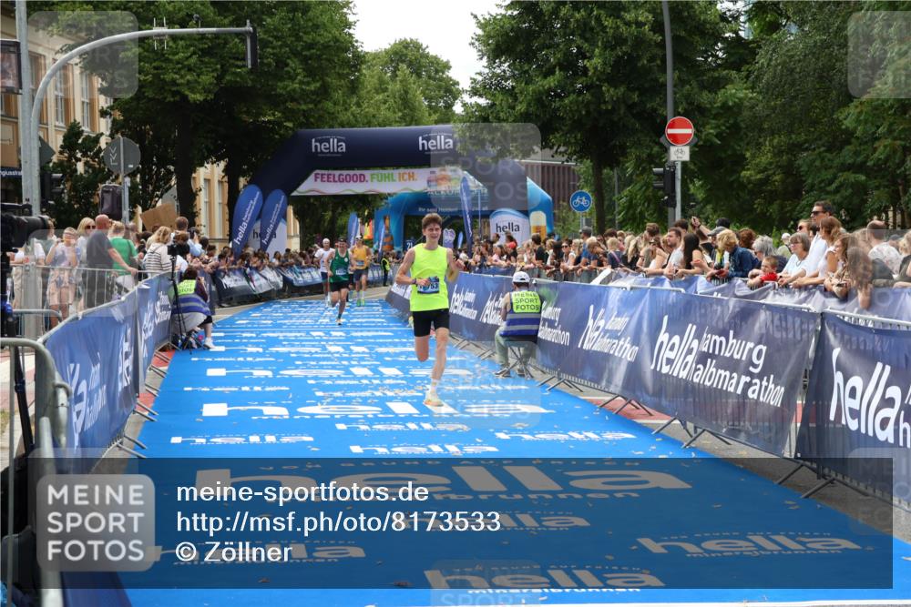 29.06.2025 - hella hamburg halbmarathon Zöllner http://msf.ph/oto/8173533 29.06.2025 10:24:06 Ziel 10234, 14753 meine-sportfotos.de