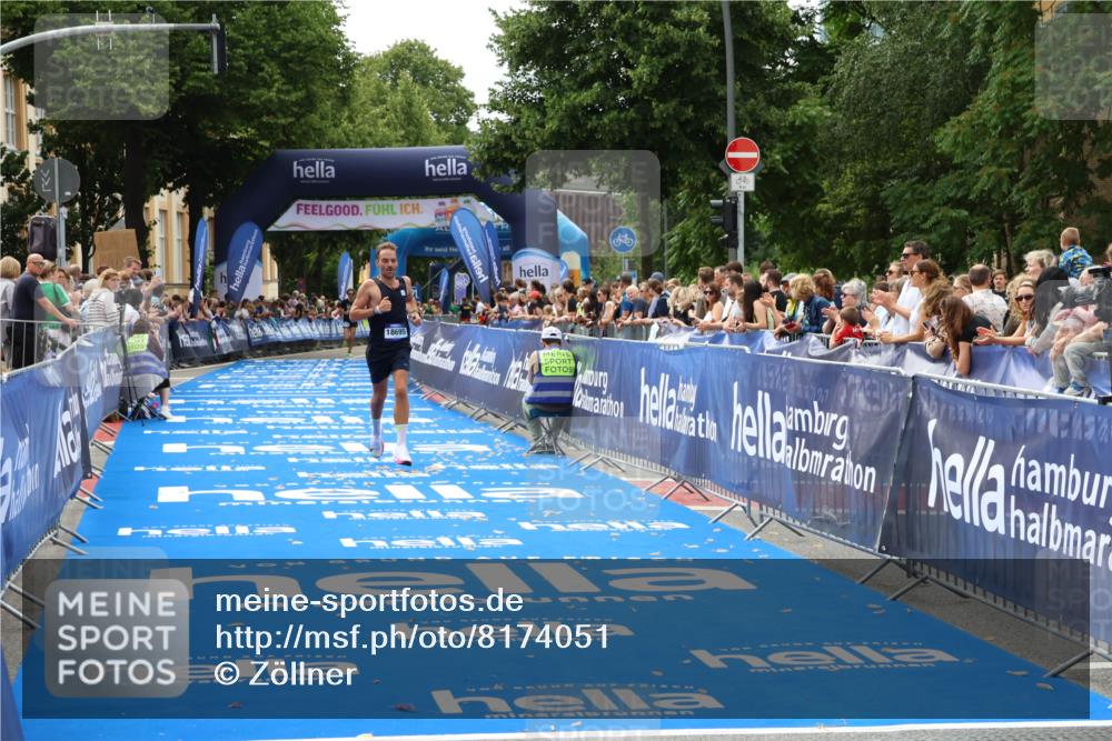 29.06.2025 - hella hamburg halbmarathon Zöllner http://msf.ph/oto/8174051 29.06.2025 10:24:25 Ziel 18695 meine-sportfotos.de