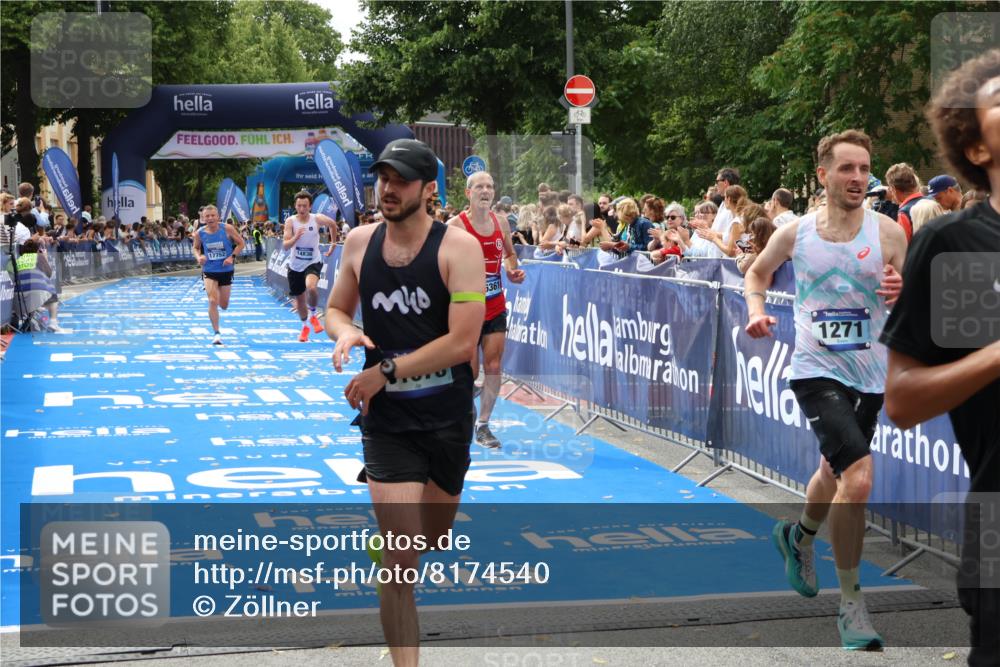 29.06.2025 - hella hamburg halbmarathon Zöllner http://msf.ph/oto/8174540 29.06.2025 10:24:58 Ziel 1271, 7142, 10867, 11678, 14836, 16361, 17752 meine-sportfotos.de