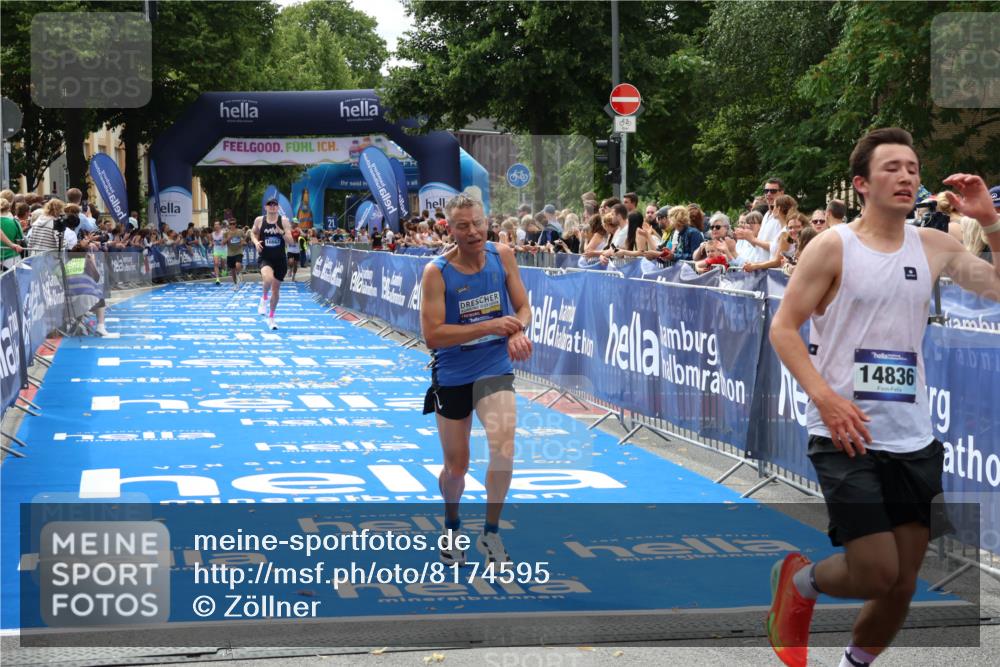 29.06.2025 - hella hamburg halbmarathon Zöllner http://msf.ph/oto/8174595 29.06.2025 10:25:01 Ziel 2483, 10867, 14836, 17752 meine-sportfotos.de