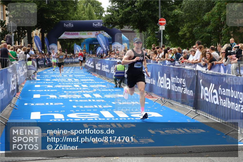 29.06.2025 - hella hamburg halbmarathon Zöllner http://msf.ph/oto/8174701 29.06.2025 10:25:04 Ziel 2483, 10867, 11078, 15483 meine-sportfotos.de