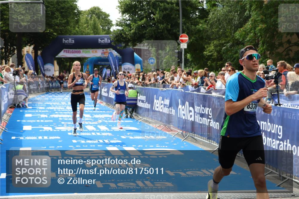 29.06.2025 - hella hamburg halbmarathon Zöllner http://msf.ph/oto/8175011 29.06.2025 10:25:19 Ziel 8376, 11994, 14113, 16484 meine-sportfotos.de