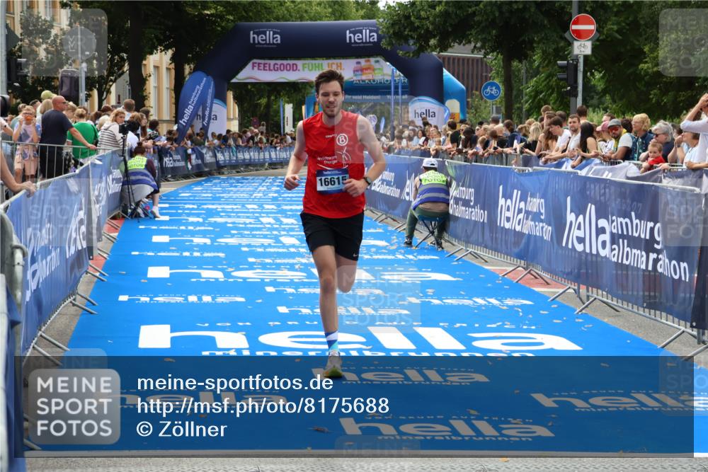 29.06.2025 - hella hamburg halbmarathon Zöllner http://msf.ph/oto/8175688 29.06.2025 10:26:13 Ziel 16615 meine-sportfotos.de