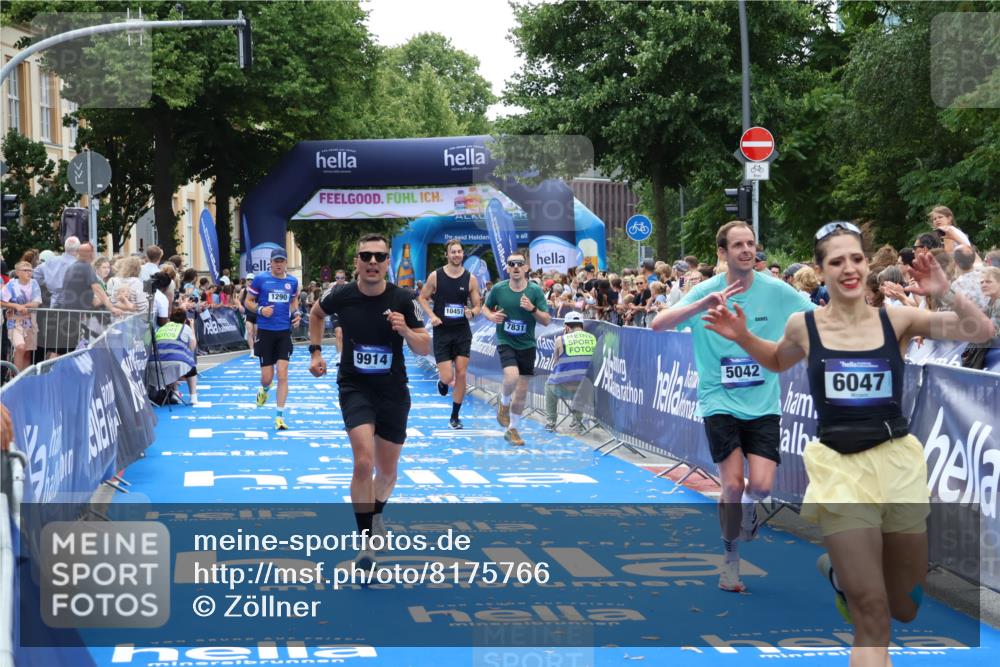 29.06.2025 - hella hamburg halbmarathon Zöllner http://msf.ph/oto/8175766 29.06.2025 10:37:36 Ziel 1290, 5042, 5791, 6047, 7831, 9914, 10451, 10922, 11106, 18193, 18216 meine-sportfotos.de