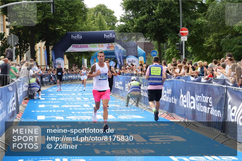 29.06.2025 - hella hamburg halbmarathon Zöllner http://msf.ph/oto/8175830 29.06.2025 10:26:42 Ziel 1577, 9565, 10848, 19076 meine-sportfotos.de
