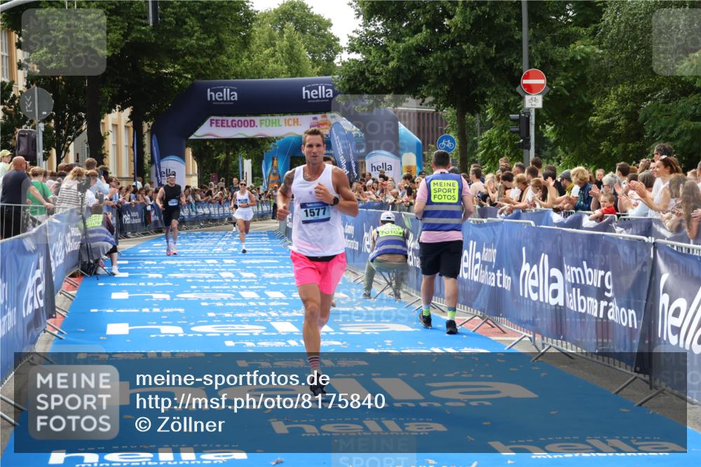 29.06.2025 - hella hamburg halbmarathon Zöllner http://msf.ph/oto/8175840 29.06.2025 10:26:42 Ziel 1577, 9565, 10848, 19076 meine-sportfotos.de