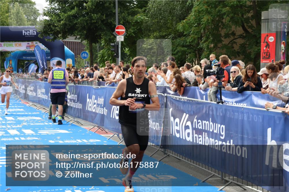29.06.2025 - hella hamburg halbmarathon Zöllner http://msf.ph/oto/8175887 29.06.2025 10:26:45 Ziel 1065, 9565, 10848, 19076 meine-sportfotos.de