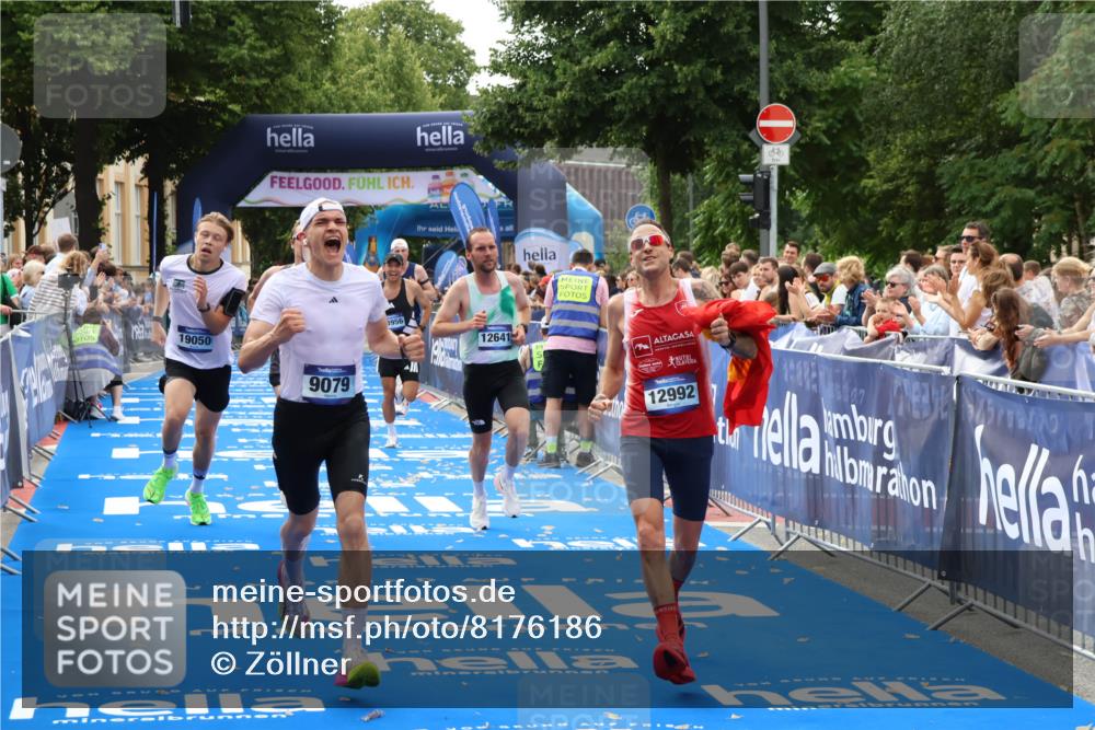 29.06.2025 - hella hamburg halbmarathon Zöllner http://msf.ph/oto/8176186 29.06.2025 10:27:04 Ziel 9079, 12641, 12992, 13780, 13956, 14828, 15671, 19050 meine-sportfotos.de