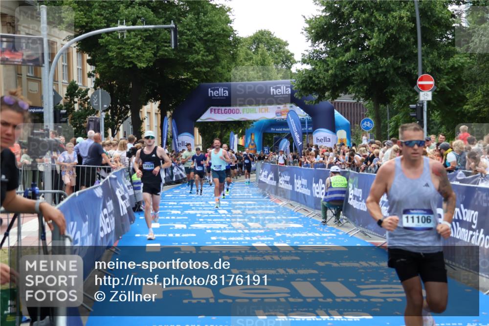29.06.2025 - hella hamburg halbmarathon Zöllner http://msf.ph/oto/8176191 29.06.2025 10:37:45 Ziel 1505, 1615, 11106, 13595, 14934, 18193 meine-sportfotos.de