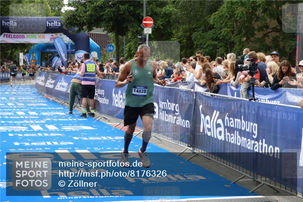 29.06.2025 - hella hamburg halbmarathon Zöllner http://msf.ph/oto/8176326 29.06.2025 10:27:10 Ziel 14828 meine-sportfotos.de