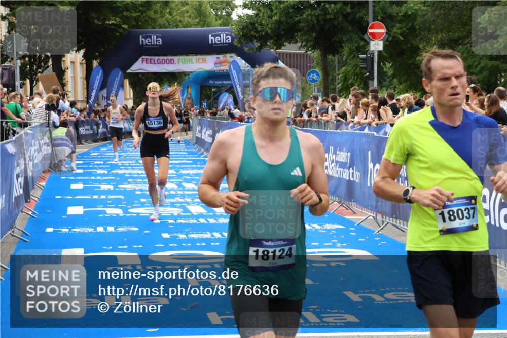 29.06.2025 - hella hamburg halbmarathon Zöllner http://msf.ph/oto/8176636 29.06.2025 10:27:26 Ziel 14019, 15136, 15576, 18037, 18124 meine-sportfotos.de